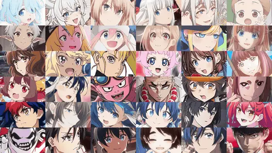 2024/04 ~ 2024/06 | 2024年春アニメ、ドラマのサムネイル画像
