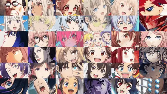 2025/01 ~ 2025/03 | 2025年冬アニメ、ドラマのサムネイル画像